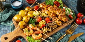 Барбекю-сет для пикника на 20 персон