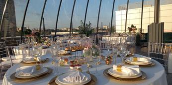 Классический банкет на свадьбу на 20 персон