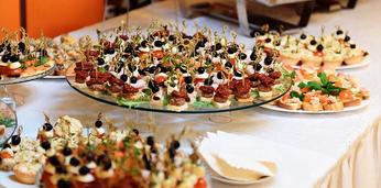 Легкий фуршет с холодными закусками на 15-20 персон