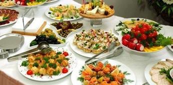 Сытное праздничное меню на 20 персон