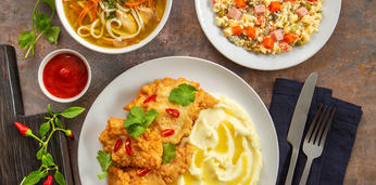 Доставка комплексных обедов на 50 персон