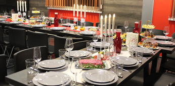 Банкет с обслуживанием премиум на 30 персон