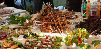 Барбекю на 35 персон