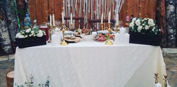 Банкет с обслуживанием премиум на 40 персон