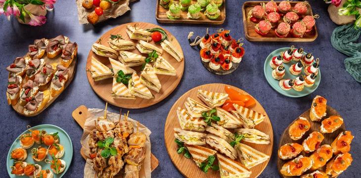 Кейтеринг в Москве на фуршеты или банкеты - закажите вкусную еду с ...