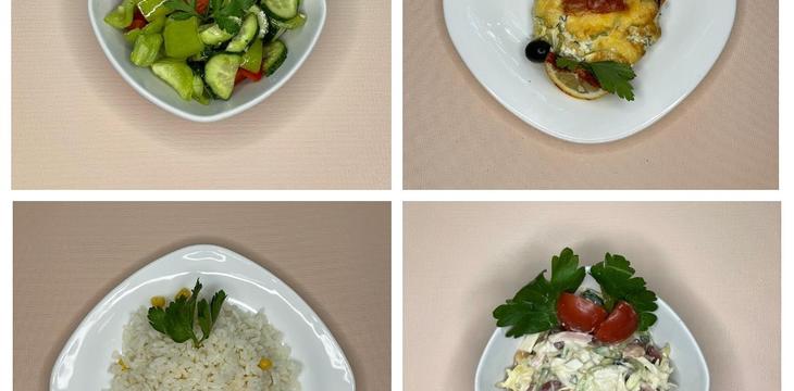 Обед из горячего и салата (без супа) на 25 персон в Москве