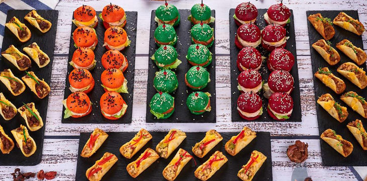 Заказать Фуршетный сет с бургерами на 15-20 персон в Москве