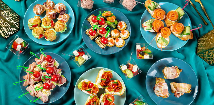 Заказать Фуршетный сет праздничный на 10 персон в Москве