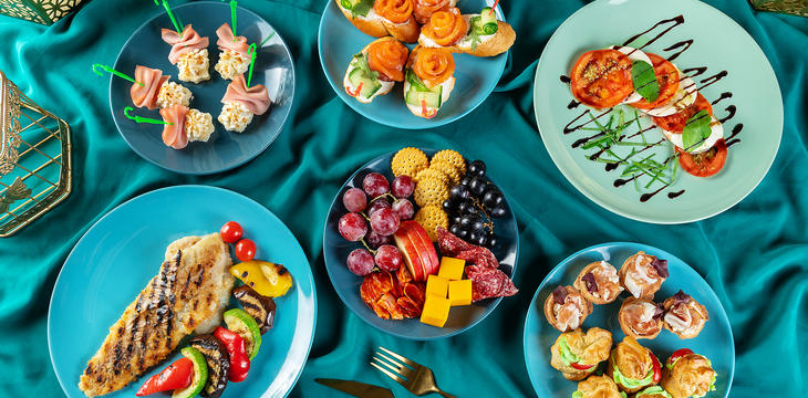 Заказать Банкетный сет утонченный на 5 персон в Москве