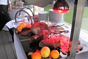 Карвинг, как элемент анимационной составляющей BBQ. Летний выезд УК Металлоинвест 350 персон...