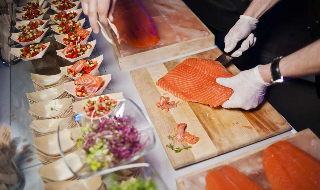 Гималайская станция: Лосось PROSTO catering
