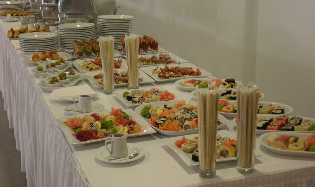 Открытие автосалона BMW. Фуршет на 150 человек. Tasty Сatering