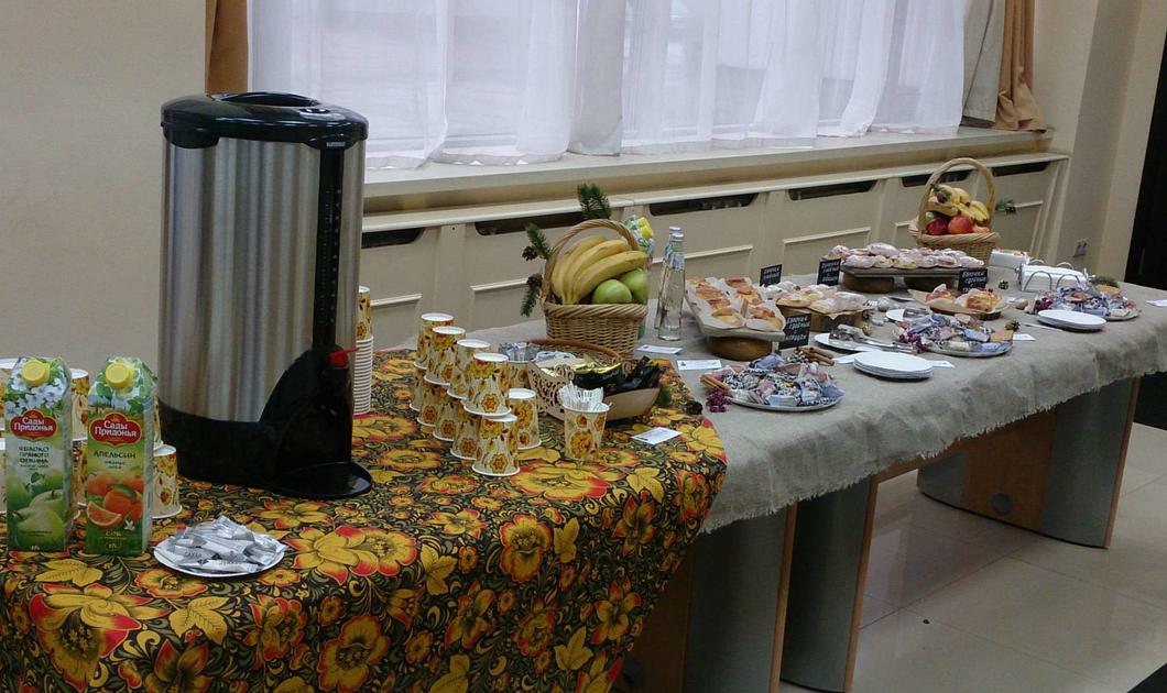 Кофе-брейк, 30 человек. Семейная пекарня "Максимовна"