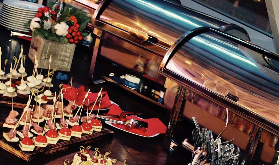 Фуршет на открытии спортивного магазина в ТЦ "Европейский" FartukCatering