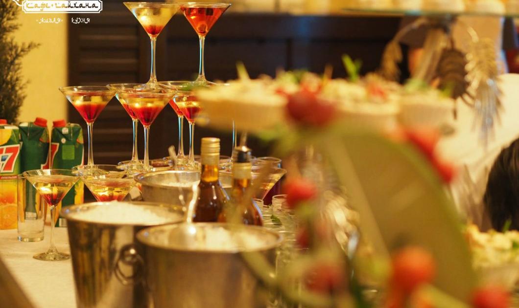 Свадебный welcome cocktail Дюшес